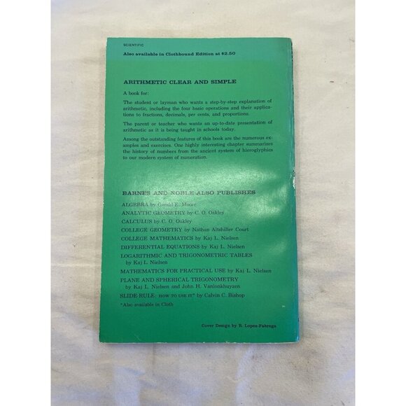Arithmetic Clear & Simple Julia Mira 1966 PB Math Basics School Study Ed - Picture 2 of 10